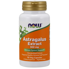 Now Foods NOW Astragalus kivonat (Kozinec), 500 mg, 90 zöldség. kapszulák vitamin és táplálékkiegészítő