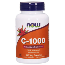 Now Foods NOW C-1000-vitamin bioflavonoidokkal, 100 gyógynövényes kapszula vitamin és táplálékkiegészítő