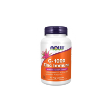 Now Foods Now C-1000 Zinc Immune kapszula 90 db vitamin és táplálékkiegészítő