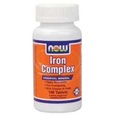 Now Foods Now Iron Complex tabletta 100db gyógyhatású készítmény