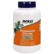 Now Foods NOW kálium-citrát, tiszta por, 340 g vitamin és táplálékkiegészítő