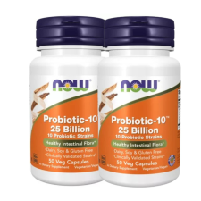 Now Foods NOW Probiotic - 10 25 Billion 2x50 db kapszula vitamin és táplálékkiegészítő