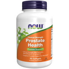 Now Foods NOW Prostate Health Clinical Strength, 90 db lágyzselé kapszula vitamin és táplálékkiegészítő