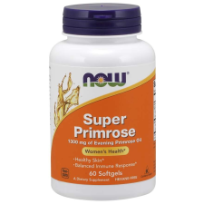 Now Foods NOW Super Primrose 1300 mg, ligetszépe, 60 softgel kapszula vitamin és táplálékkiegészítő