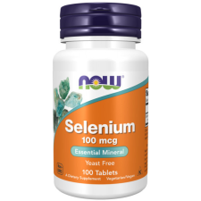 Now Foods Selenium Szelén 100 mcg 100 tabletta Now Foods vitamin és táplálékkiegészítő