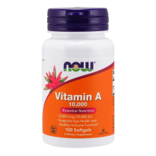 Now Foods Vitamin A 10,000 IU 100 kapsz. vitamin és táplálékkiegészítő