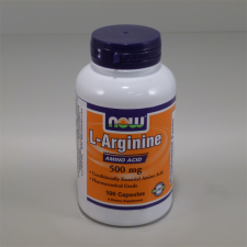  Now l-arginin kapszula 500mg 100 db gyógyhatású készítmény
