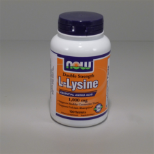 Now l-lysine tabletta 1000mg 100 db vitamin és táplálékkiegészítő