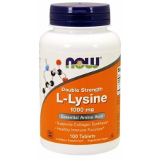 Now Now l-lysine tabletta 1000mg 100 db vitamin és táplálékkiegészítő