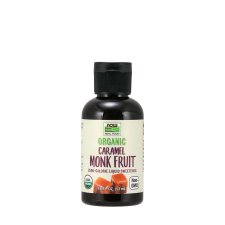Now Organikus Monk Fruit Édesítőszer - Organic Liquid Monk Fruit (53 ml, Karamell) diabetikus termék