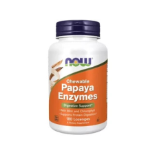 Now Papaya enzime 180 db rágótabletta gyógyhatású készítmény