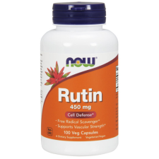 Now Rutin 450 mg 100 vegkapszula vitamin és táplálékkiegészítő