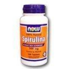 Now spirulina tabletta 100 db vitamin és táplálékkiegészítő