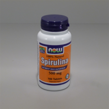 Now spirulina tabletta 100 db vitamin és táplálékkiegészítő