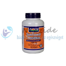 NOW SUNFLOWER LECITIN KAPSZULA 100DB vitamin és táplálékkiegészítő