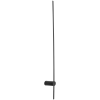Nowodvorski Fali lámpa, felületre szerelhető LED lámpa, 16W, 540lm, 3000K, meleg fekete, modern, SABER LED L, 10314, Nowodvorski