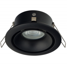 Nowodvorski HALOGEN lámpatest Süllyesztett Hermetic Soffit FOXTROT 8374 GU10 Fekete IP54 RÖGZÍTETT izzó