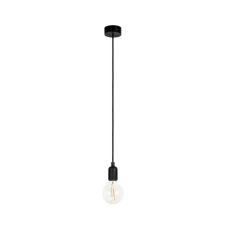 Nowodvorski SILICONE fekete függesztett lámpa (TL-6404) E27 1 izzós IP20 világítás