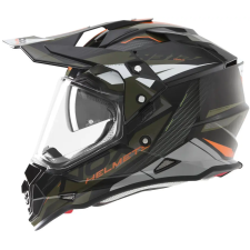 Nox N312 TRACK 2026 Bukósisak, khaki/ narancsszín, méret S bukósisak