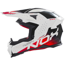 Nox N634 motokrossz sisak fehér-fekete-piros bukósisak