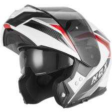 Nox N968 SHIFT 2026 Bukósisak, fehér/ piros, méret S bukósisak