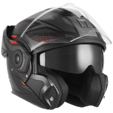 NOX PREMIUM přilba SPINNER ARK 2026, černá matná, červená, vel. XS bukósisak