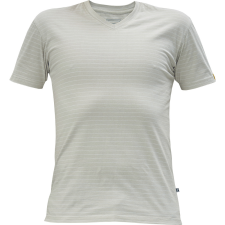  NOYO ESD V-póló szürke XS munkaruha