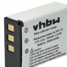  NP-170 Akkumulátor 1300 mAh digitális fényképező akkumulátor