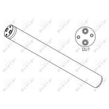 NRF Szárító, klímaberendezés NRF 33200 autóalkatrész