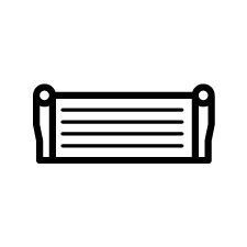 NRF töltőlevegő-hűtő NRF 309134 autóalkatrész