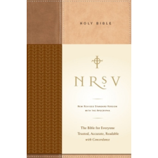  NRSV, Standard Bible with Apocrypha, Hardcover, Tan/Brown – Harper Bibles idegen nyelvű könyv