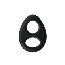 NS Novelties Renegade Romeo Soft Ring Black péniszgyűrű