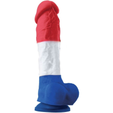 Ns Toys Colours Pleasures - Tricolor 8" - Dildo műpénisz, dildó