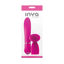 Ns Toys NS Novelties Inya Blossom - csiklóizgatós, vízálló vibrátor - 18 cm (rózsaszín) vibrátorok