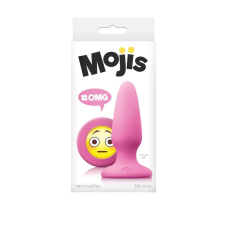 Ns Toys NS Novelties Moji's OMG Medium - szilikon, letapasztható, vízálló anál dildó - 10,5 cm (rózsaszín) műpénisz, dildó