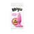 Ns Toys NS Novelties Moji's SHT Medium - szilikon, letapasztható, vízálló anál dildó - 10,5 cm (rózsaszín)