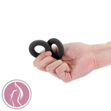 Ns Toys NS Novelties Renegade Erectus - szilikon, vízálló péniszgyűrű (fekete) péniszgyűrű