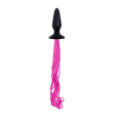 Ns Toys NS Novelties Unicorn Tails - szilikon, vízálló anál dildó - 10,5 cm (rózsaszín) anál