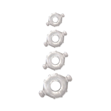 Ns Toys Renegade Vitality Rings Clear Péniszgyűrű. péniszgyűrű