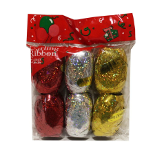 NTT Hordókötöző szett hologrammos 5mmx10m 6db/szett szalag, masni