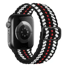 NUBO Apple Watch elasztikus szövet szíj – 38/40/41mm (Series 1-11) okosóra kellék