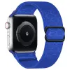 NUBO Apple Watch elasztikus szövet szíj – sötétzöld – 42/44/45/46mm (Series 1-11)