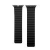 NUBO Apple Watch mágneses szilikon szíj - fekete - 42/44/45/46mm