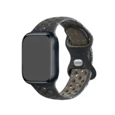 NUBO Apple Watch sport szilikon szíj - éjkék - 38/40/41mm okosóra kellék