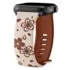 NUBO Apple Watch szíj – lézergravírozott szilikon – szín #5 – 38/40/41 mm – Series 1–11 kompatibilis