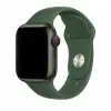 NUBO Apple Watch szilikon szíj - sötétzöld - 42/44/45/46mm