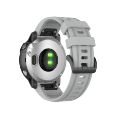 NUBO Garmin Quickfit 20mm szilikon szíj - szürke okosóra kellék