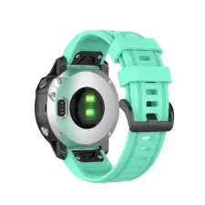 NUBO Garmin Quickfit 20mm szilikon szíj - türkiz okosóra kellék