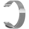 NUBO Garmin Quickfit 22mm szíj - ezüst - milánói fém szíj