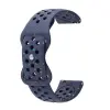 NUBO Univerzális szilikon óraszíj (22 mm) – Kék (Gyorskioldós)